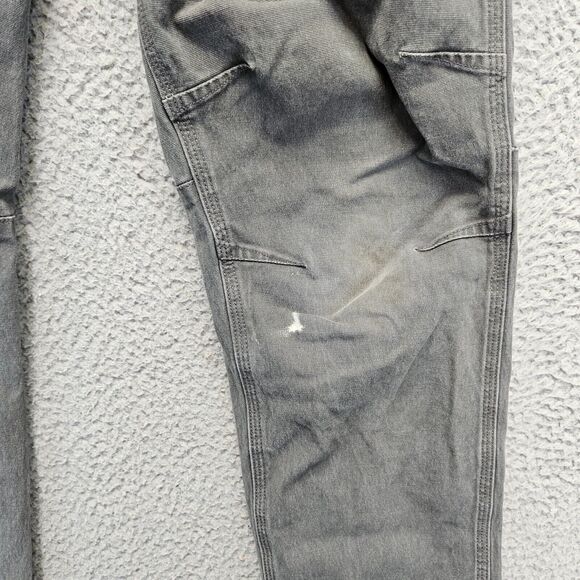 Off Grid Trail Blazer Pants Mens 32x32 Black Canvas Taper Fit - Picture 5 of 15